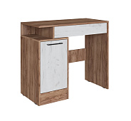 Стол косметический Вегас (Дуб крафт табачный/Дуб крафт белый)