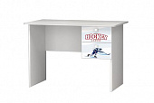Стол письменный Смарти (Белый/Фотопечать Хоккей)