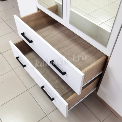 Шкаф распашной Нарцисс-3 (Дуб сонома/Белый) 