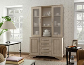 Буфет Нарус №3 (Дуб белфорт/Дуб беленый матовый)