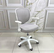 Кресло офисное BC-8062 (Серый/Белый каркас)