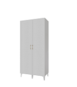 Шкаф 2-х створчатый Толедо ТШ-21 (Белый)