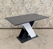 Стол обеденный раздвижной Нутан-05 2 кат. (Графит/Белый)