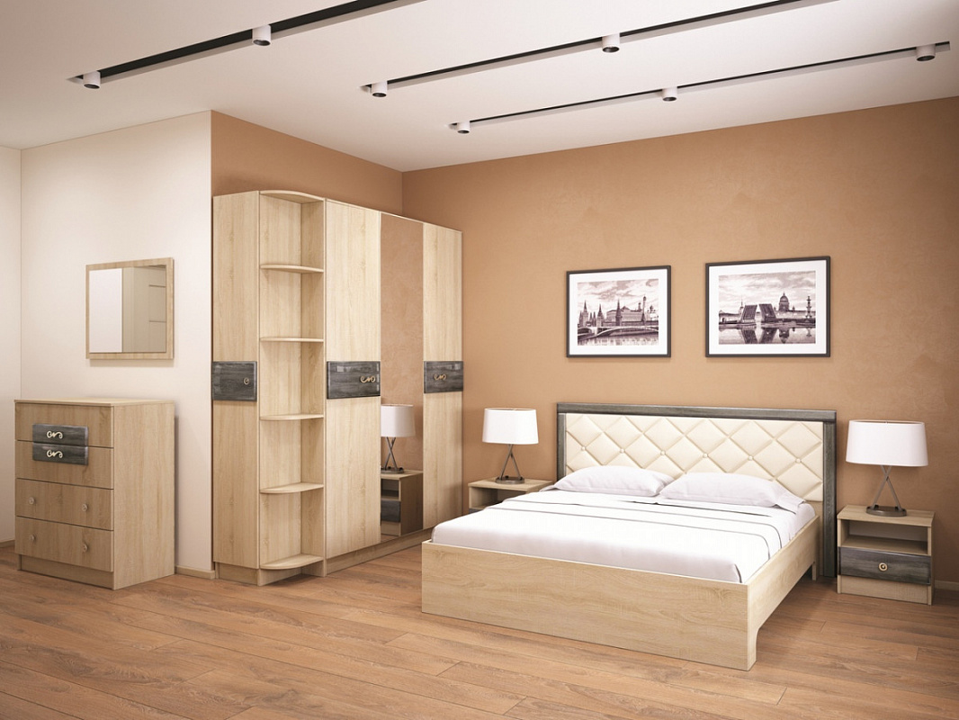 Мадлен (Дуб сонома/Дуб Шале мореный)