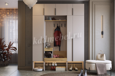 Антресоль 3дв. Баско L1200 (Кашемир)