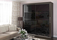 Шкаф-купе Танго 1.8 лакобель Р (Венге)