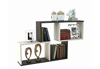 Полка навесная ПЛ-3 (Венге/Белый)