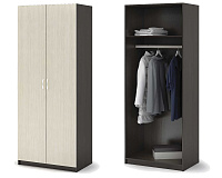 Шкаф со скалкой ШК 554 Бася (Венге/Дуб атланта)