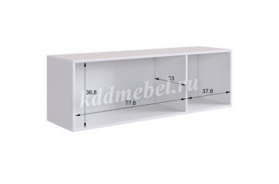 Антресоль 3дв. Баско L1200 (Кашемир)