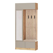 Центральная секция Руэлла (Дуб крафт золотой/Кашемир)