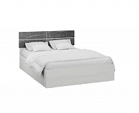 Кровать Теана 1.6 (Ясень анкор светлый/Мрамор дарк)