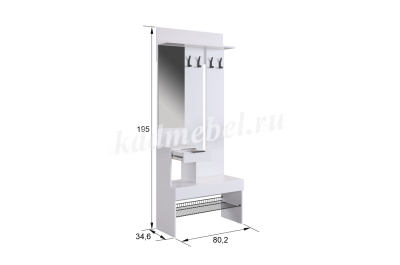 Прихожая К3 Баско (Кашемир/Дуб крафт золотой)