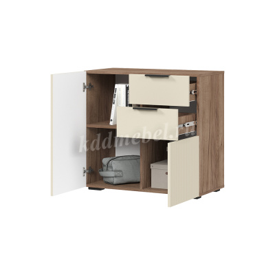 Комод Соната 800 (Дуб крафт табачный/Керамика)