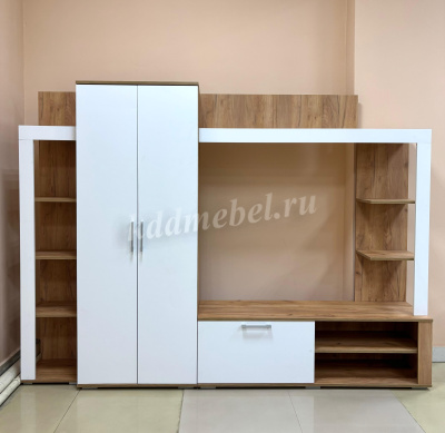 Гостиная Невада (Крафт золотой/Софт Вайт)