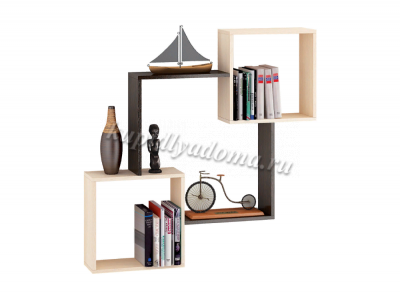 Полка Ника-2 (Венге/Дуб молочный)