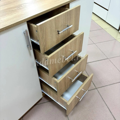 Комод КМ-02 Р (Дуб сонома/Белый)