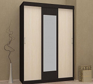 Шкаф-купе Бостон (Венге/Дуб атланта)
