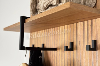 Вешалка Бодрум-2 (Дуб крафт золотой)