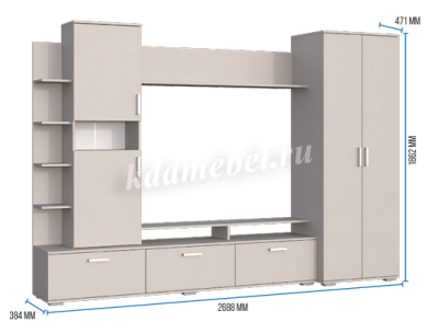 Гостиная  Денвер (Кашемир) 