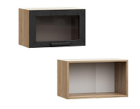 Шкаф верхний ШВГС 800 Кухня Бетоны (Графит)