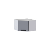 Шкаф верхний угловой УВ 360 кухня Кампео (Белый/Серый)