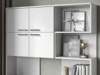 Компьютерный стол Брауни Левый прибл2 Белый