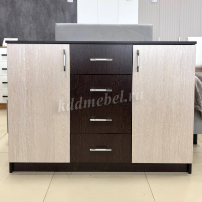 Комод КМ-02 Р (Венге/Дуб атланта)