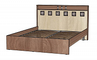 Кровать Коста-Рика 1.2 (Ясень шимо темный/Ясень шимо светлый)