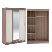 Шкаф-купе Басса ШКК-551 (Ясень шимо темный/Ясень шимо светлый)