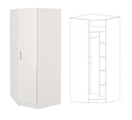 Шкаф угловой Диана (Анкор светлый)