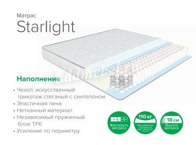 Матрас Старлайт 1400*2000