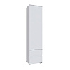 Пенал закрытый Плейона гостиная (Белый древесные поры)