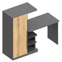 Стол письменный с пеналом (левое исполнение) 1450х570х1280