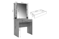 трюмо адам схема доп на белом